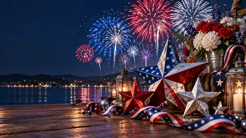 Independence Day · Summer decoration artwork