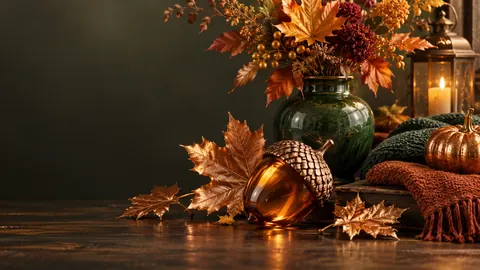 Labor Day · Autumn decoration artwork