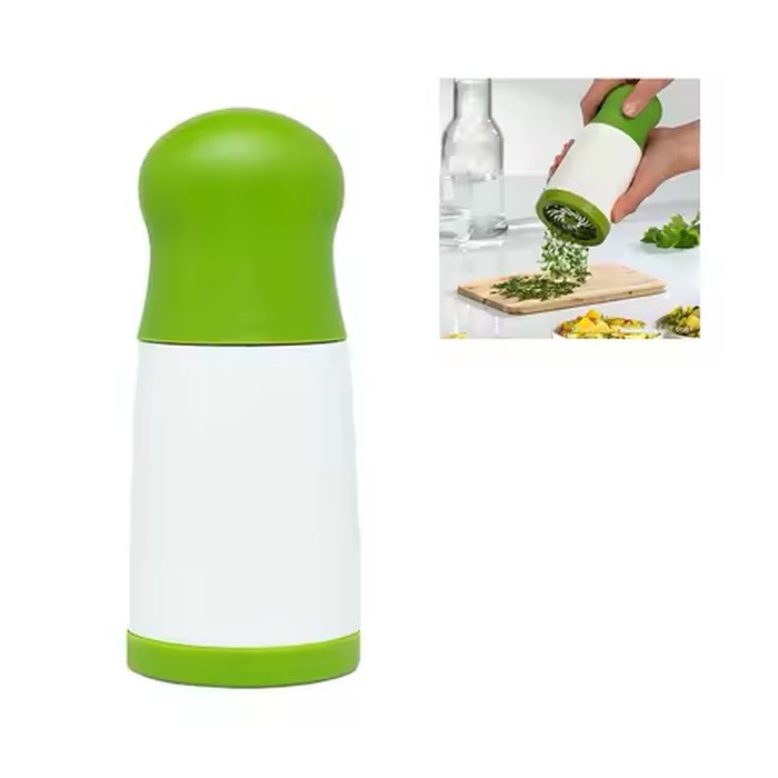 Manual Spice Grinder Herb Chopper Fruit Vegetable Slicer Parsley Coriander Kitchen Cooking Tool
