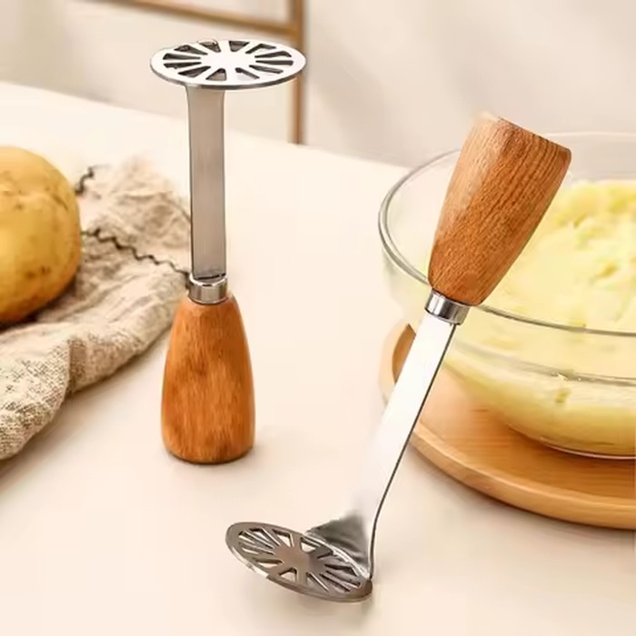 Potato Masher Ricer Crusher Hand Stainless Steel Presser Manual Metal Fruit Tool Vegetablekitchen Press Avocado Garlic Pumpkin