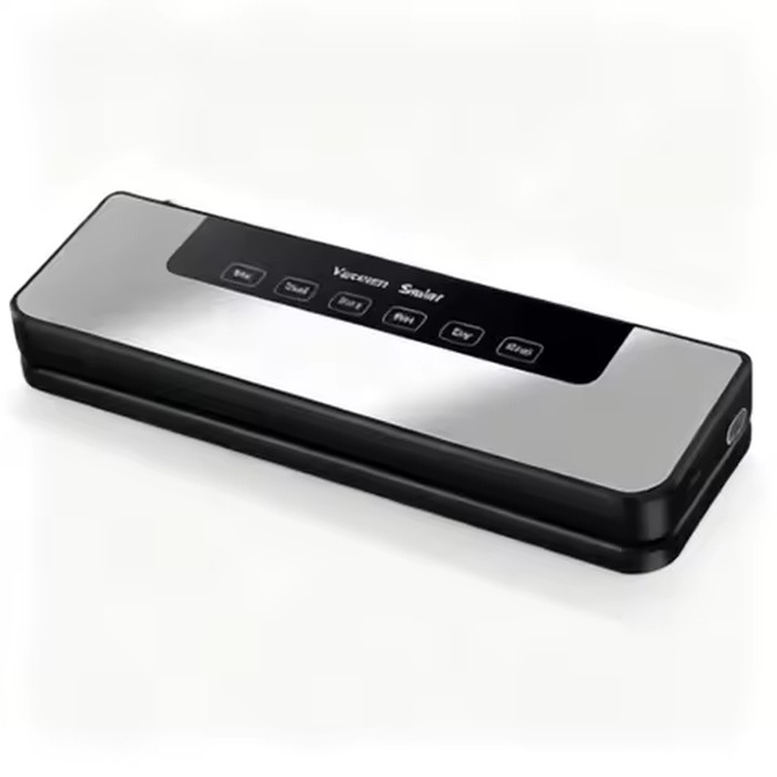 Durable Kitchen Vacuum Sealer Machine Multi-Function Automatic Sealer with Purple Light Sterilization for Meat Vegetable Storage