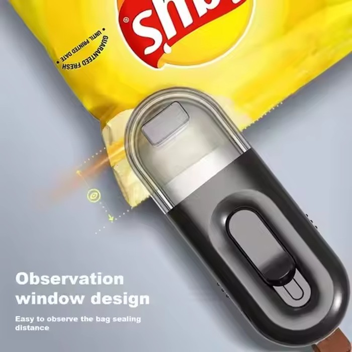Mini Vacuüm Sealer battery powered Sealer Heat Sealers Met Snijmes Draagbare Sealer Voor Plastic Zak Voedsel Opslag