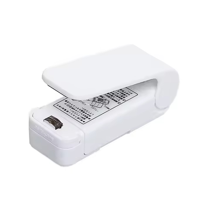 Mini Snack Sealer, Portable Plastic Bag Sealing Machine, Household Vacuum Sealer for Student Food Fresh-Keeping