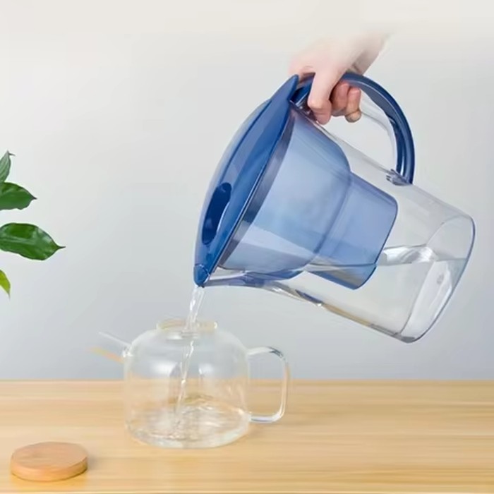 2.5L/88OZ Water Filter Pitcher,Kitchen Water Filter,Water Jug Activated Carbon Alkaline Filtration Net,Water Purifier Cold Kettl