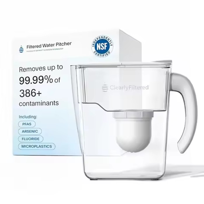 US Shipping Brand new Water Filter Pitcher, 10 Cup BPA Free Water Filtration | Targets up to 365+ Contaminants, Reduces Fluorid