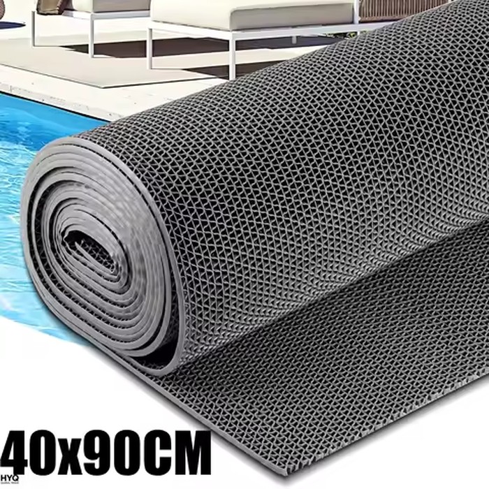 Non-slip Floor Mats Plastic Pvc Kitchen Bathroom Bathroom Outdoor Pool Waterproof Dirt-resistant Foot Mats Carpet Non-slip Mats