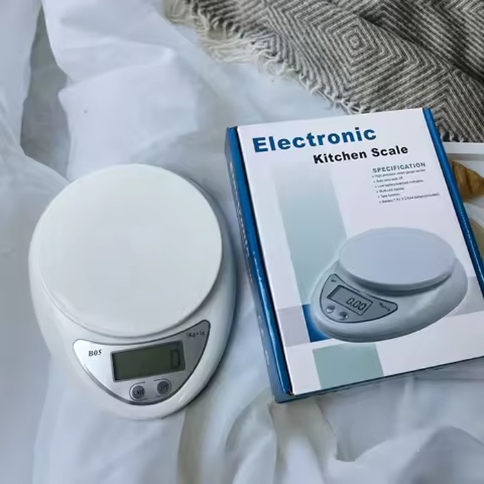 1pc 5kg LED Portable Digital Scale Scales Food Balance Measuring Weight Kitchen Electronic Scales Small Scale Weighing In Grams