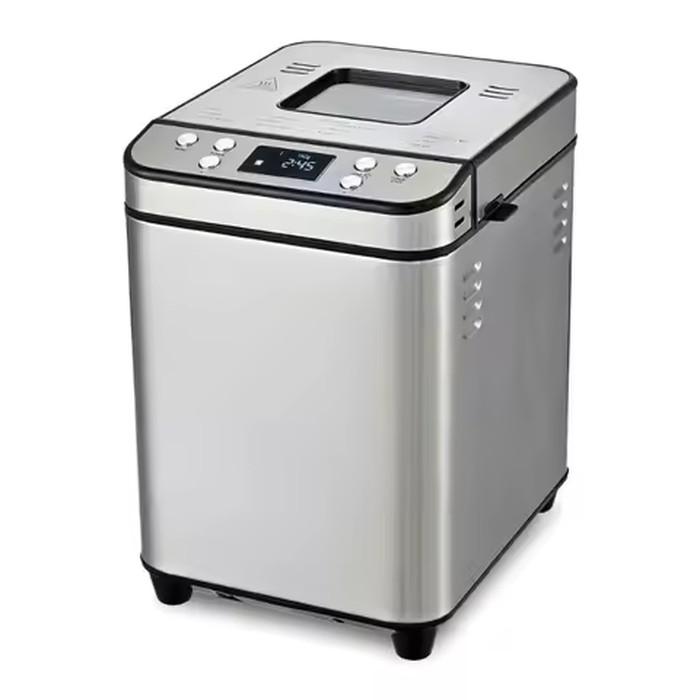 Stainless Steel Electric Bread Maker, Automatic Maker Making Machine, Portable House Large Capacity Maker.