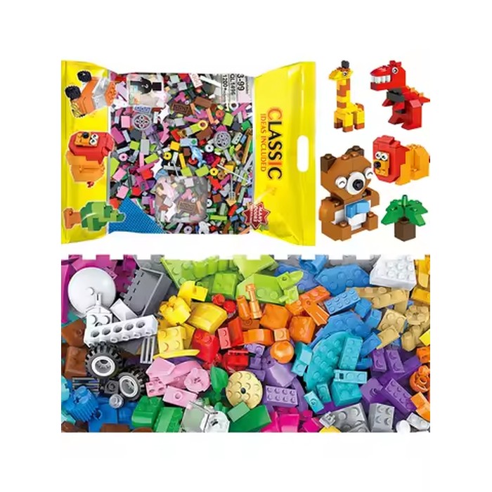 1000 Pcs Parts 500 Pieces Creative Designer DIY Toys Boy Girl Friend Model Building Blocks MOC Classical Bricks Christmas Gift