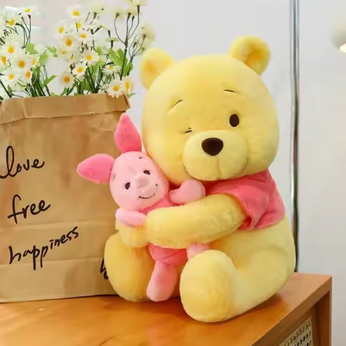 HOTSALE 35cm Winnie Plush Toy Cute Little Bear Doll Vivi Doll Friend Birthday Gift Chrismas gift