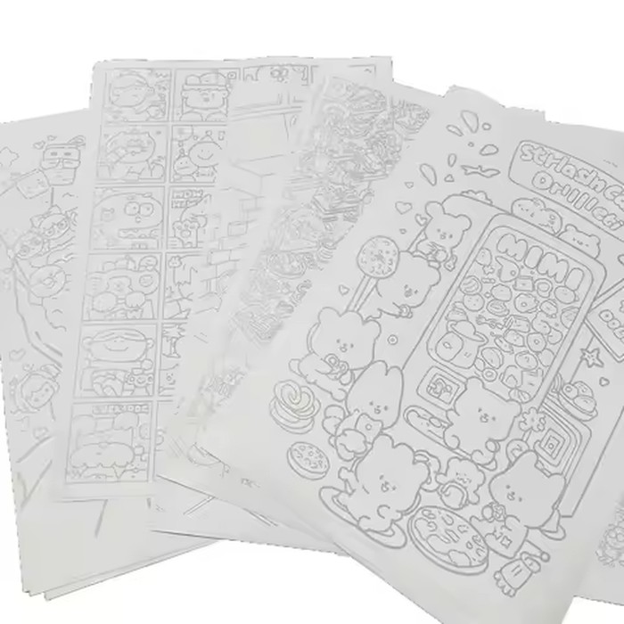 25-Page Set of Random Drawing Templates For Stress Relief, Pen Control,Line Practice, Tracing,Improve Focus & Observation Skills