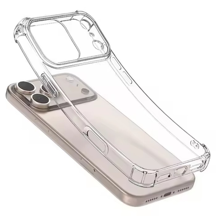 Ultra-thin Clear Phone Case For iPhone 17 16 15 11 12 13 14 Pro Max 13 Mini 16 Plus 16E 17 Air Silicone Soft Transparent Cover