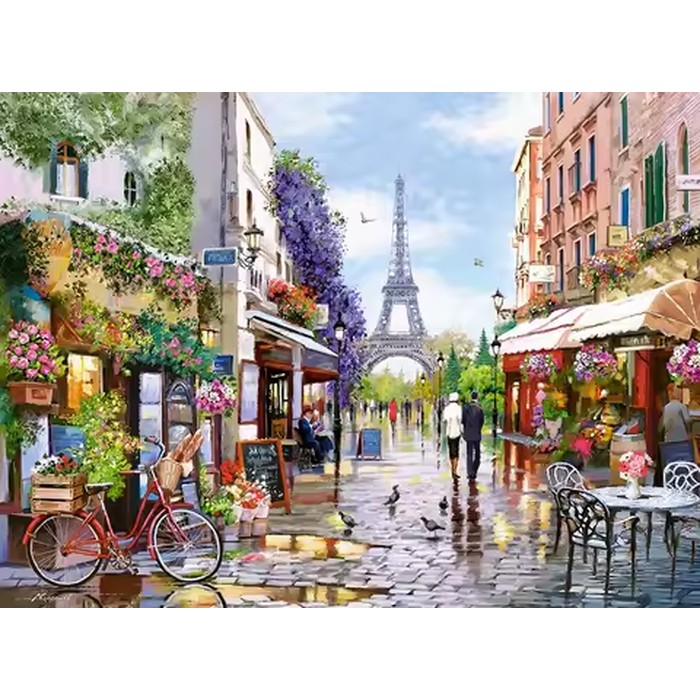 jigsaw puzzles 1000 pieces for adults Paris Landscape Home Decor Adults Puzzle Games Family Educational Toys for Kids