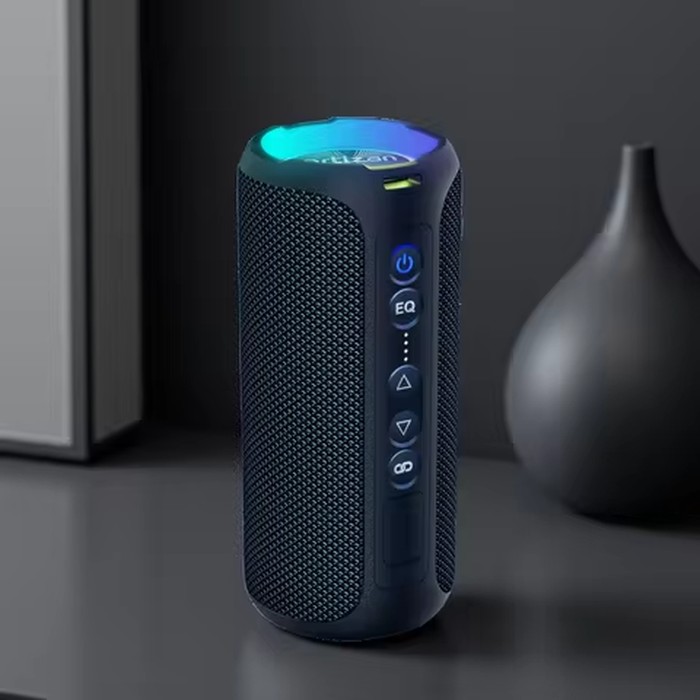 Ortizan Bluetooth Speakers 40W Enhanced Bass Portable Outdoor Wireless Speaker 30Hrs IP7 Waterproof Shower Speaker Bluetooth 5.3