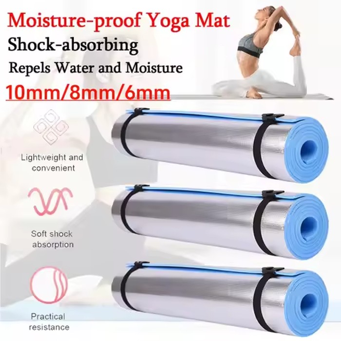 1800x50x10/8/6mm Thickened EVA Yoga Mat Moisture-proof Outdoor Camping Picnic Mat Waterproof Anti-skid SportFitness Exercise Mat