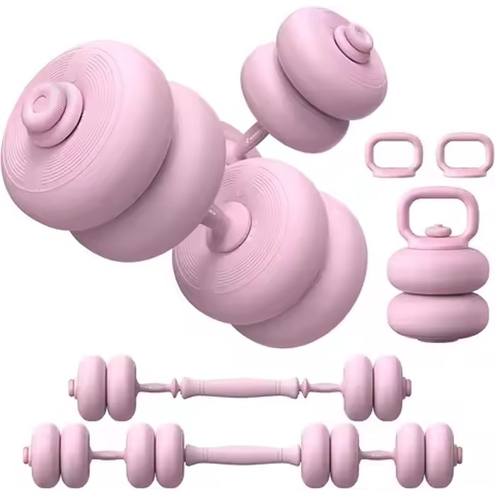 MERACH Dumbbells Set 5 in 1 Adjustable 8–45 LBS Free Weight Workout Fitness Equipment Non-Slip Home Gym Strength Training Bodybuilding Versatile Weight Combination For Men And Women