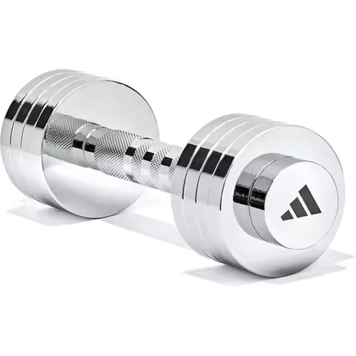 Adjustable 5kg Chrome Dumbbell Set