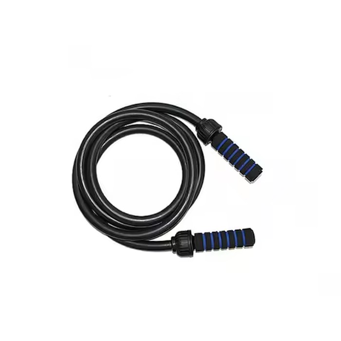 Exercise Adjustable Length Weighted Jump Rope Foam Handles Reusable Heavy Skipping Rope Durable Portable Athletic Rope Women