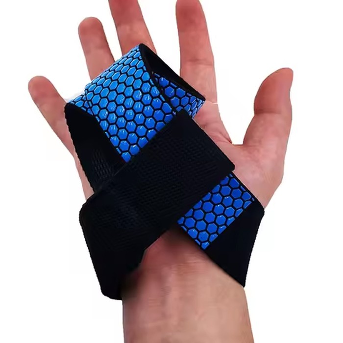 Non-Slip Silicone Weight Lifting Straps,Gym Padding Straps for Deadlifting,Thick Palm Protection Strap,Powerlifting Belts