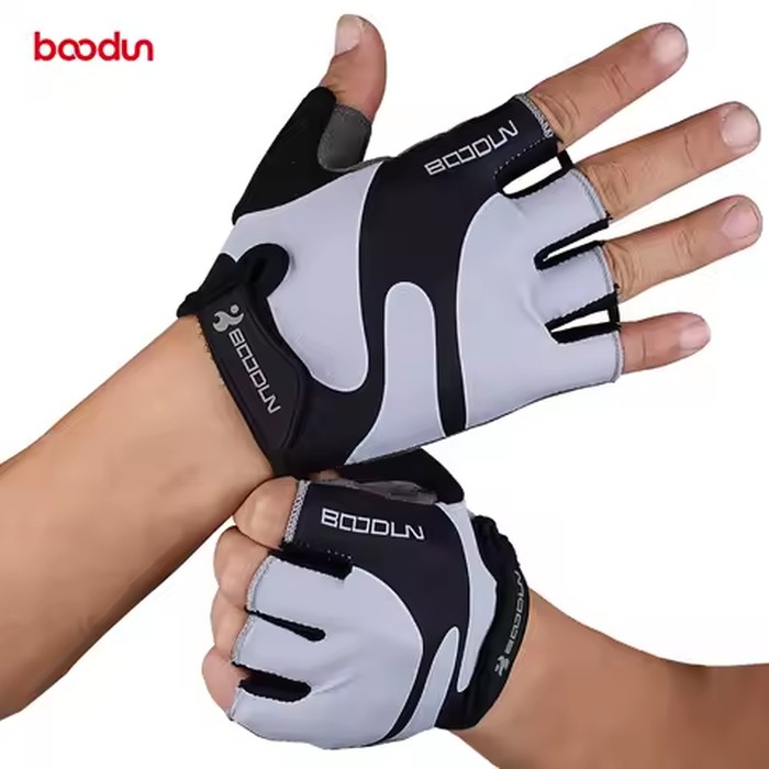 Weightlifti Gym Gloves Fitness Training Fingerless Men Women Bodybuilding Exercise Sports Gloves Cycling Anti Slip Breathable002