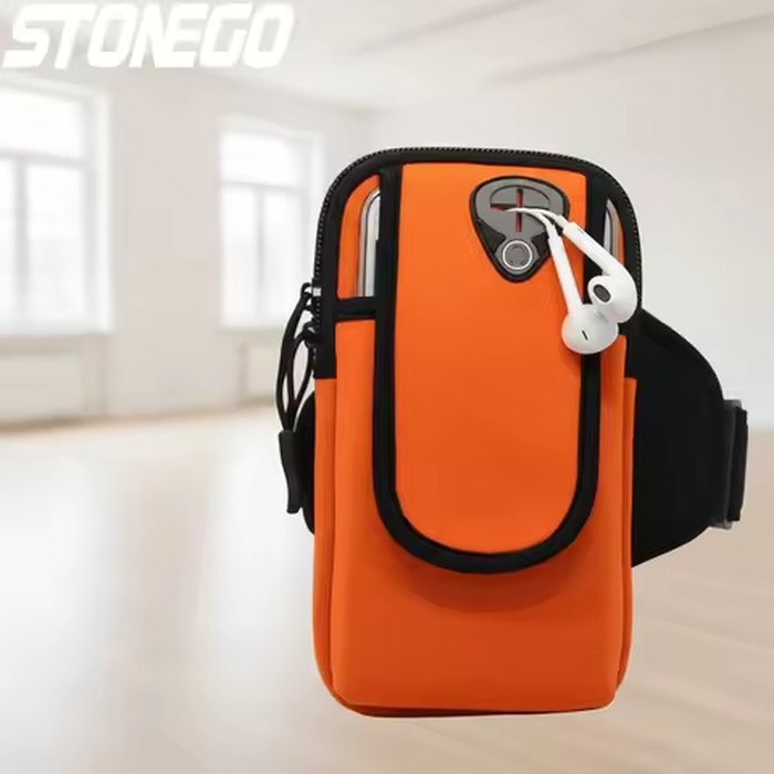 Outdoor Sports Arm Bag Portable Phone Armband for Running Fitness Unisex Adjustable Arm Phone Holder Lightweight Running Belt