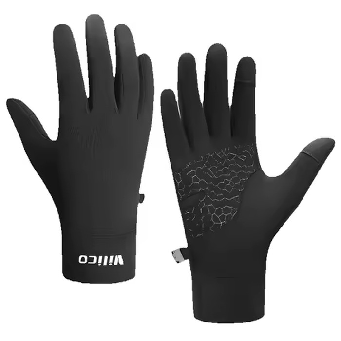 Sports Outdoor Running Men's Winter Warm Knitted Touchscreen Cycling Gloves Women's Autumn/Winter Thin Edition with Velvet