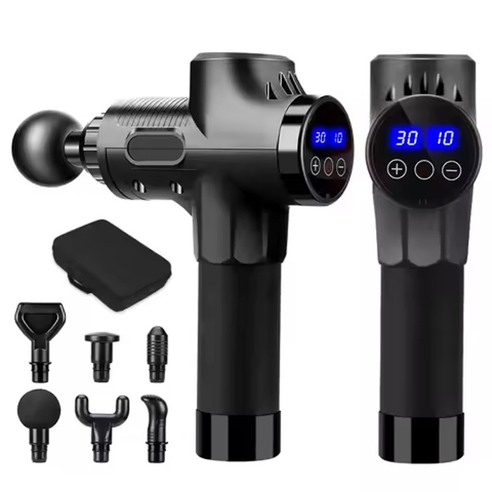 Massager Body Neck Back Deep Tissue Muscle Relaxation Pain Relief Fitness Fascial Massage Gun Electric Percussion Pistol