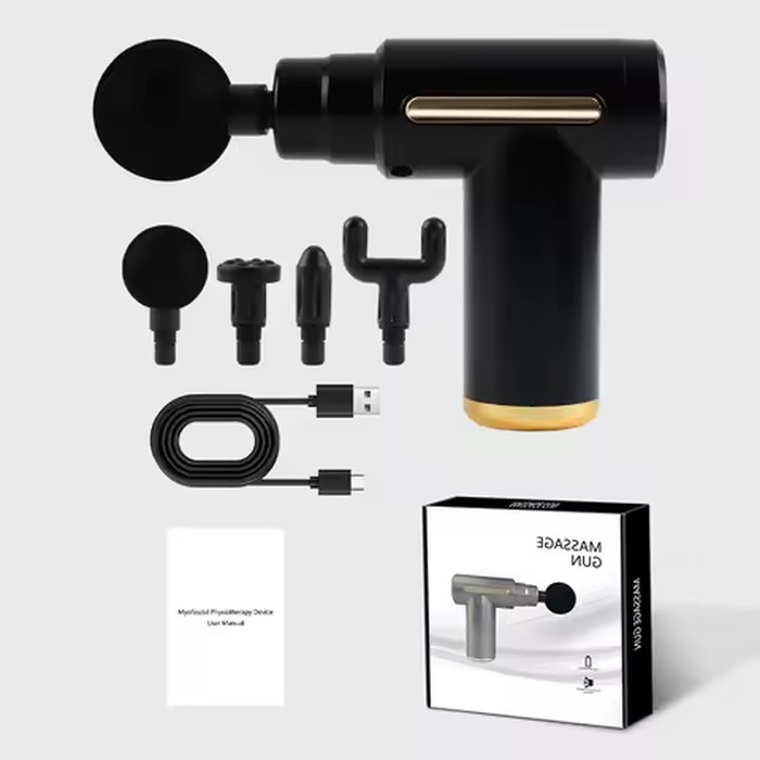 Portable Mini Fascia Gun Deep Tissue Massage Lightweight Adjustable Speed for Body Relaxation