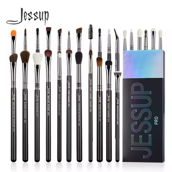 Jessup Eye Makeup Brushes Set,Professional Makeup Brush,Synthetic Eye Blending Brush Eyeshadow Brush Eyebrow Crease Shader T341