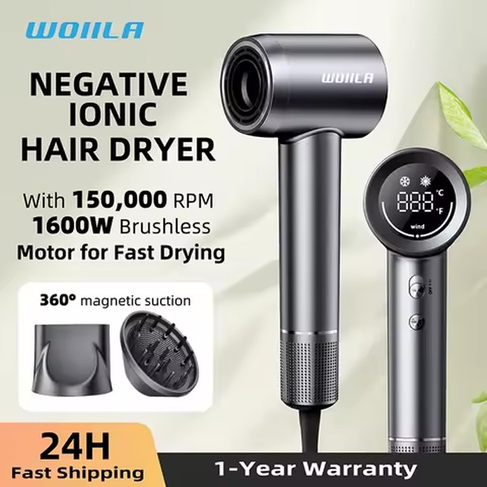 Professional High Speed Hair dryer 110V Negative Ion Constangt Temperature Hair Care Fast Anion Electric Hair Dryer