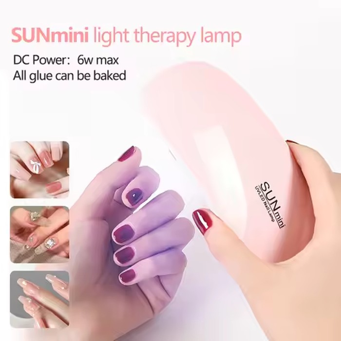 Portable Nail Dryer Lamp UV LED Nail Light for Curing All Gel Nail Polish, USB Powered Quick Dry Manicure Machine Nail Art Tools