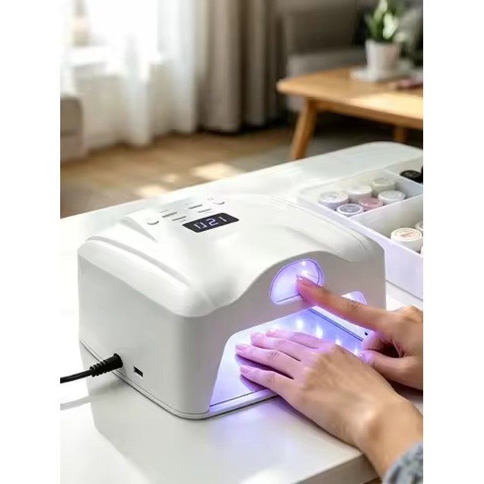 Dual Use Nail Lamp Cordless Manicure Dryer Wireless UV Light 78LEDs Fast Nail Gel Curing Smart Auto Sensor With Single Thumb Nai