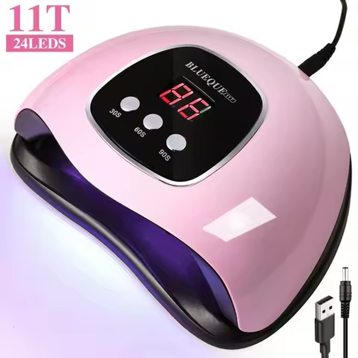 UV LED Nail Lamp, Faster Nail Dryer For Gel Polish ,Professional Gel UV Light For Nails With 3 Timers & Auto Sensor, Gel Polish Light Nail Curing Lamp With LCD Screen For Salon And Home
