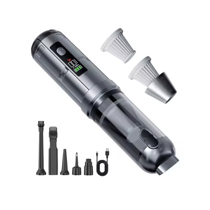 17000PA Car Vacuum Cleaner with Brushless Motor Handheld Vacuum Portable Cordless Compressed Air Duster for Car Home Office Pet