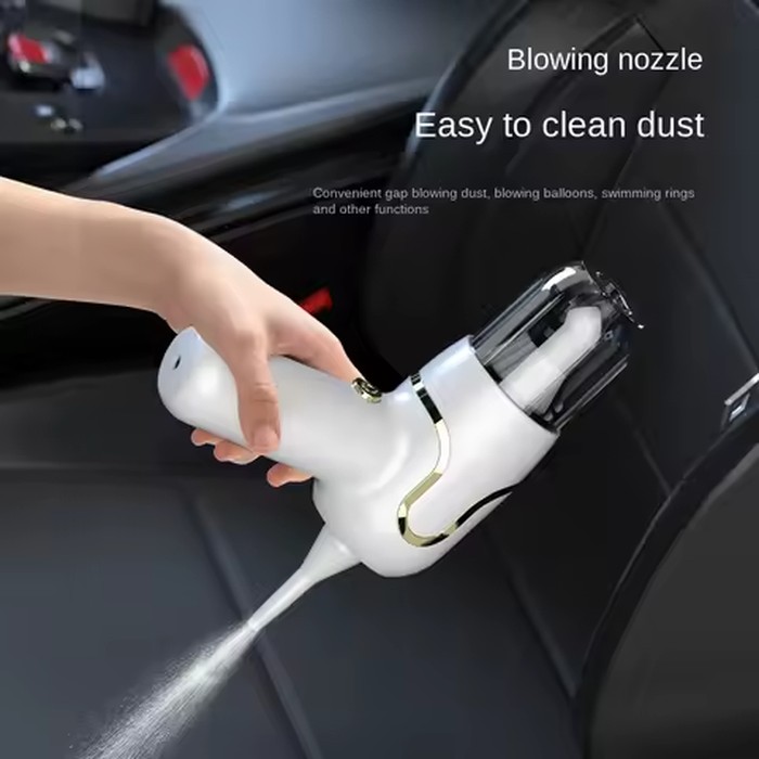 Portable Handheld Vacuum 5000Pa Cordless Car Vacuum Cleaner With Brushless Motor 4 In 1 For Keyboard, Home, Pet And Car
