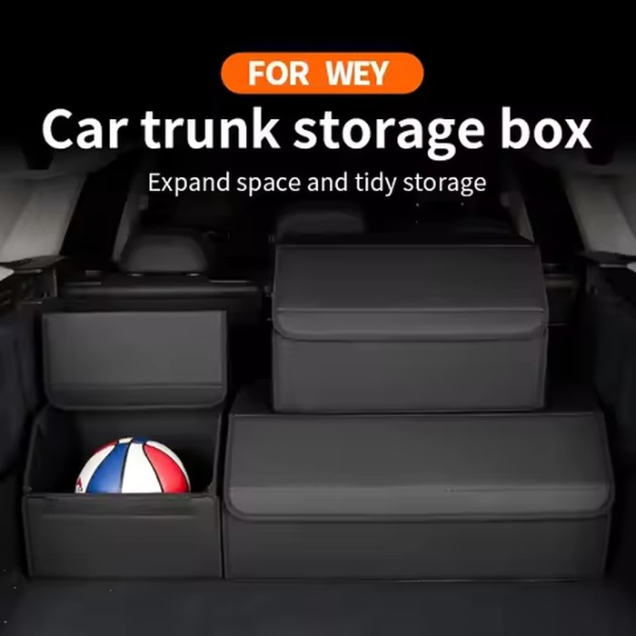 Car Trunk Storage Box Foldable For Gaoshan Foldable Organizer for Trunk Camping Car Accessory
