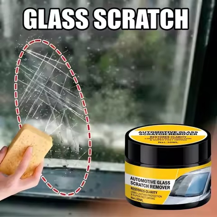 New Deep Glass Scratch Remover Polishing Paste For Car Windshield LCD Screen All Household And Vehicle Glass Surfaces
