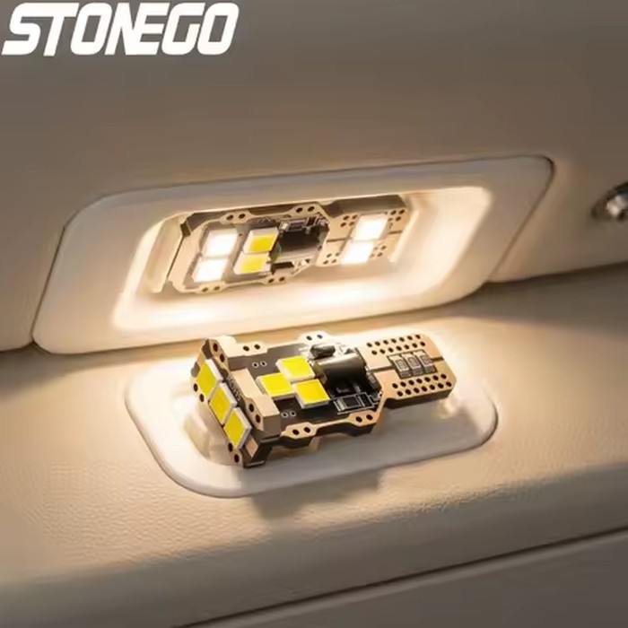 T15 T16 W16W LED Bulb 2835 9 SMD 6000K Canbus Car Reverse Backup Lights 12V White Auto Lamp Interior Dome Reading Light Assembly