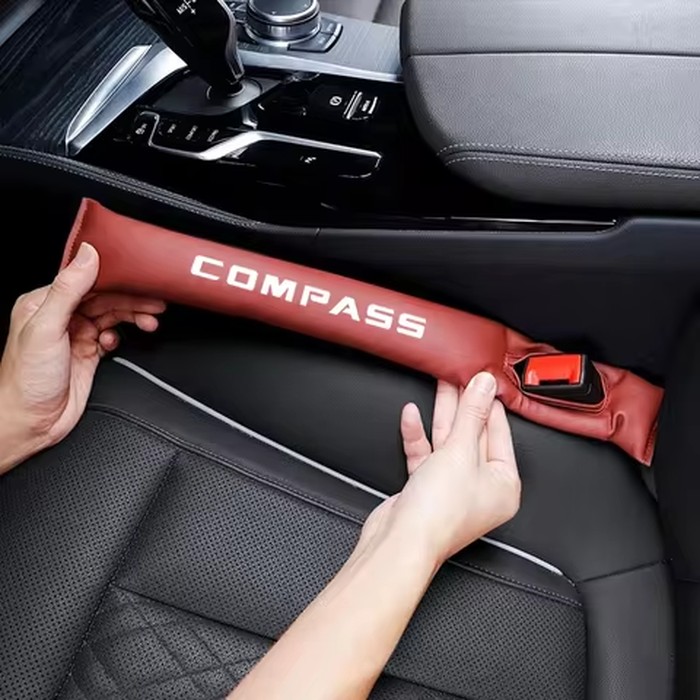 High quality Car Gap Filler Seat Gap Leak-Proof Strip Car Interior Decoration Gap Filler Strip For JEEP Compass accessories
