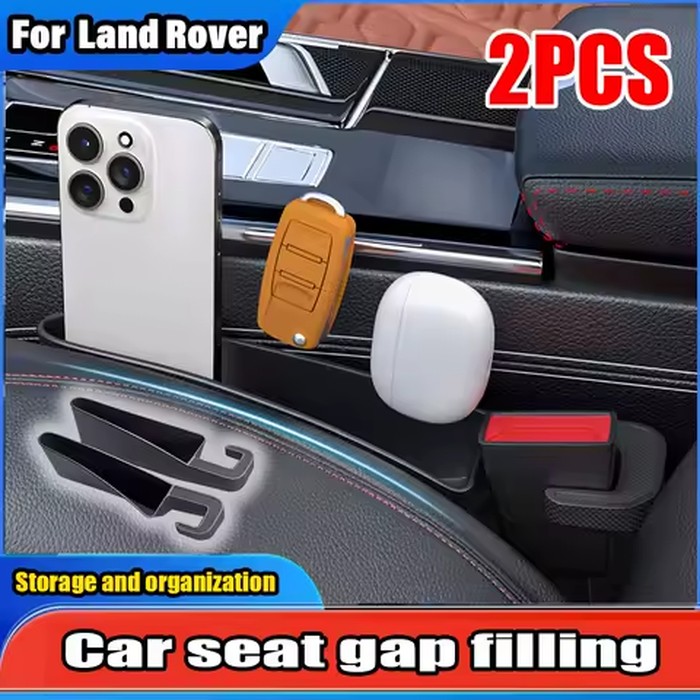 Car Seat Gap Filling Storage Boxor For Land Rover Range Rover Evoque Velar Defender Discovery Freelander 2 3 4 Accessories