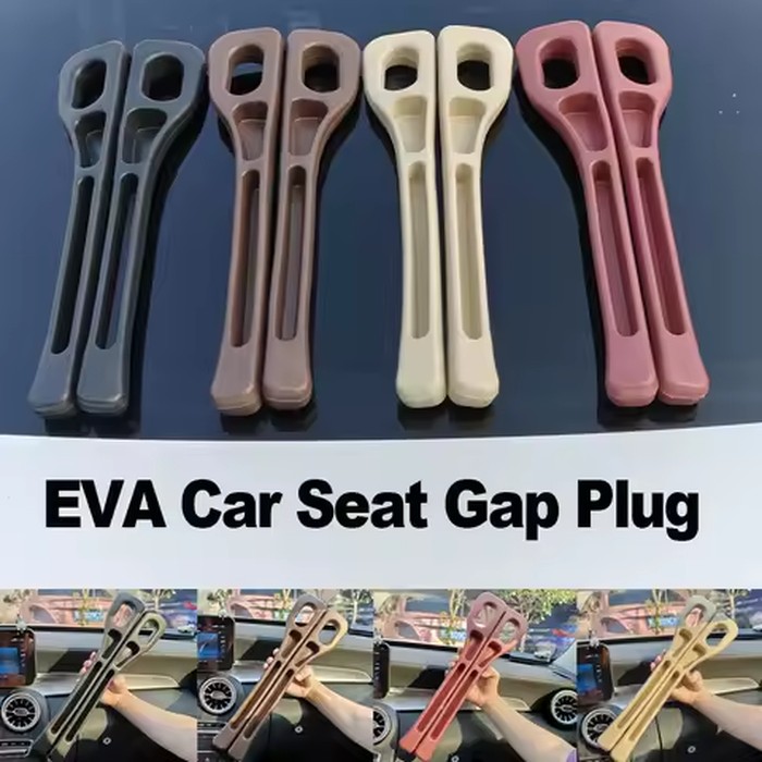 2pcs Universal Car Seat Gap Filler, Leakproof Anti-Loss with Multi-Pocket Organizer, for Sedan SUV Truck Auto Interior Storage
