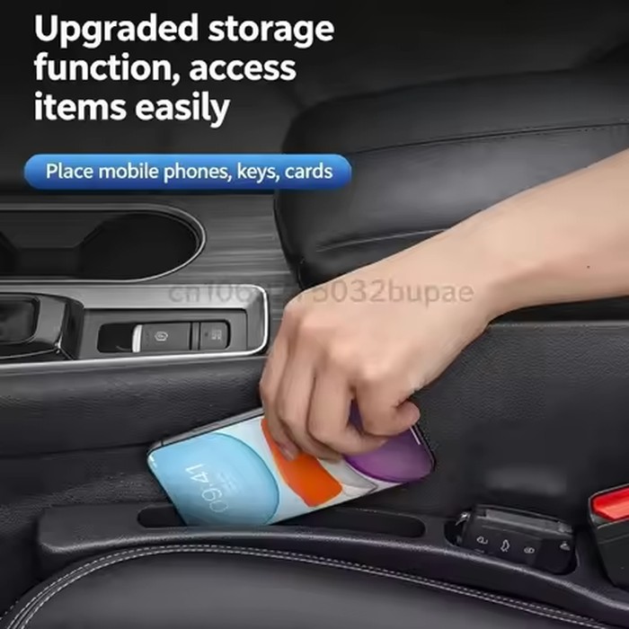 1 Pair Universal Car Seat Gap Plug Strip Side Seam Car Gap Filler Leak Proof Seat Gap Storage Organizer Interior Decoration