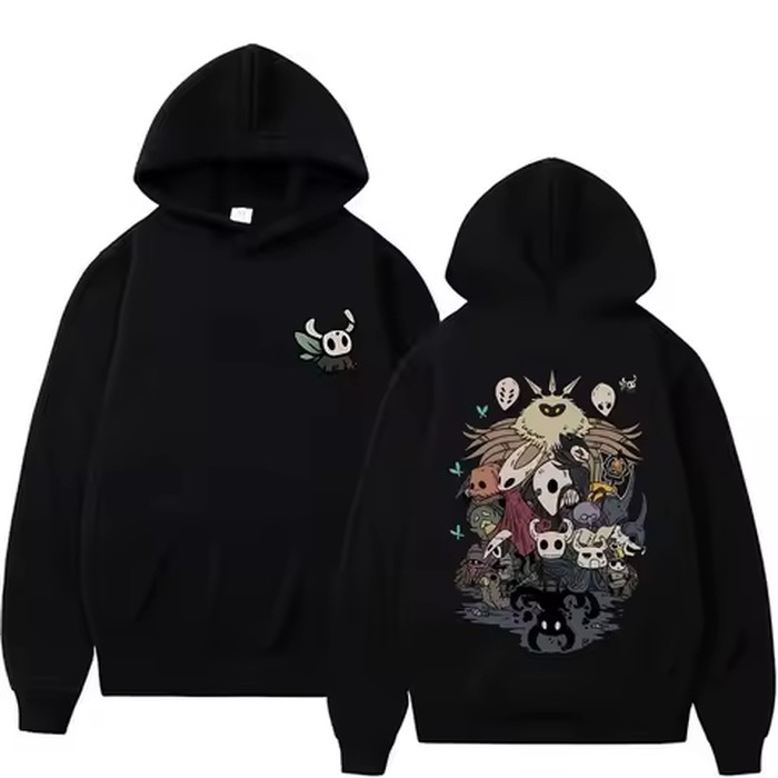 Game Hollow Knight Graphic Hoodie Men Women Fashion Vintage Oversized Streetwear Unisex Premium Fleece Cotton Pullover Hoodies