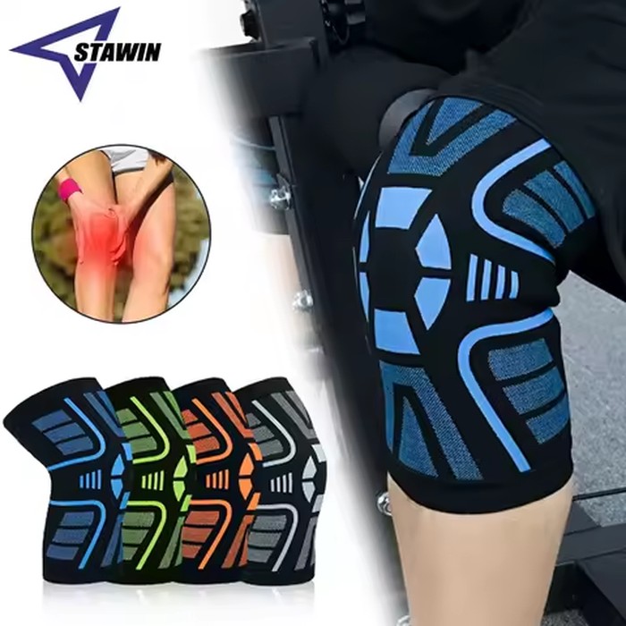 1 PCS Sport Knee Brace Compression Sleeve for Women Men Knee Pain Meniscus Tear, ACL & Arthritis Pain Relief - Knee Support Pads