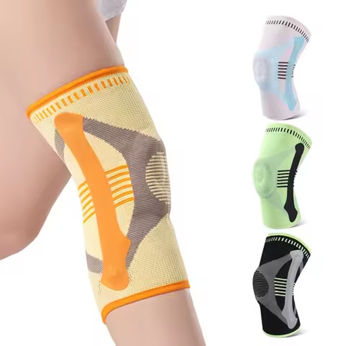 1pcs Professional Knee Brace with Patella Pad & Side Stabilizers, High-Elastic Compression Knee Sleeve for Fast Pain Relief