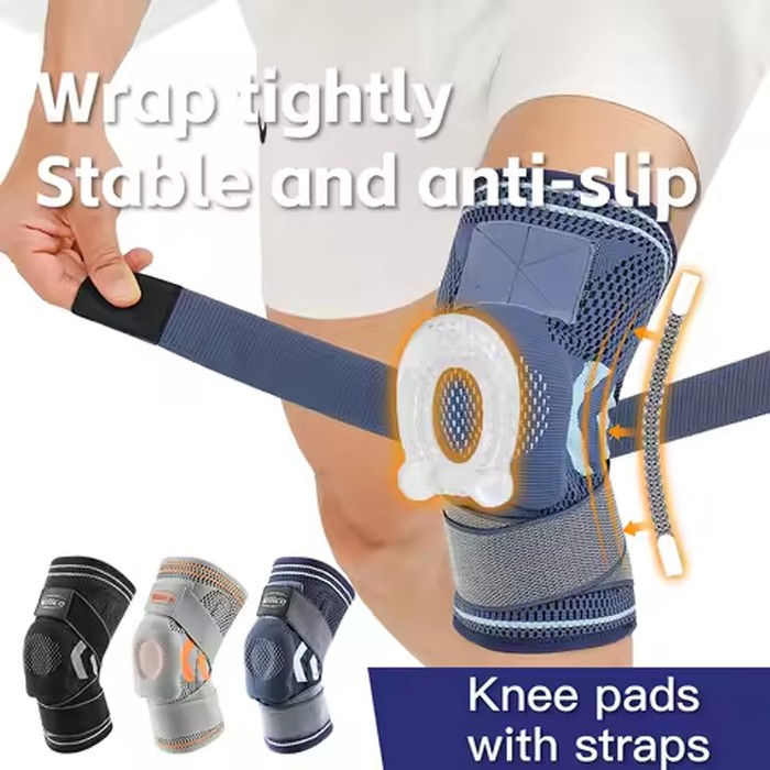 1PCS Knee Brace Support Straps Knee Compression Sleeves for Men & Women Meniscus Tear Arthritis Sports Joint Pain Relief