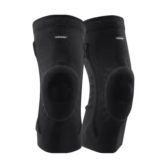 Professional Knee Brace for Basketball Compression Knee Sleeve with Silicone Spring Sport Volleyball Knee Pads