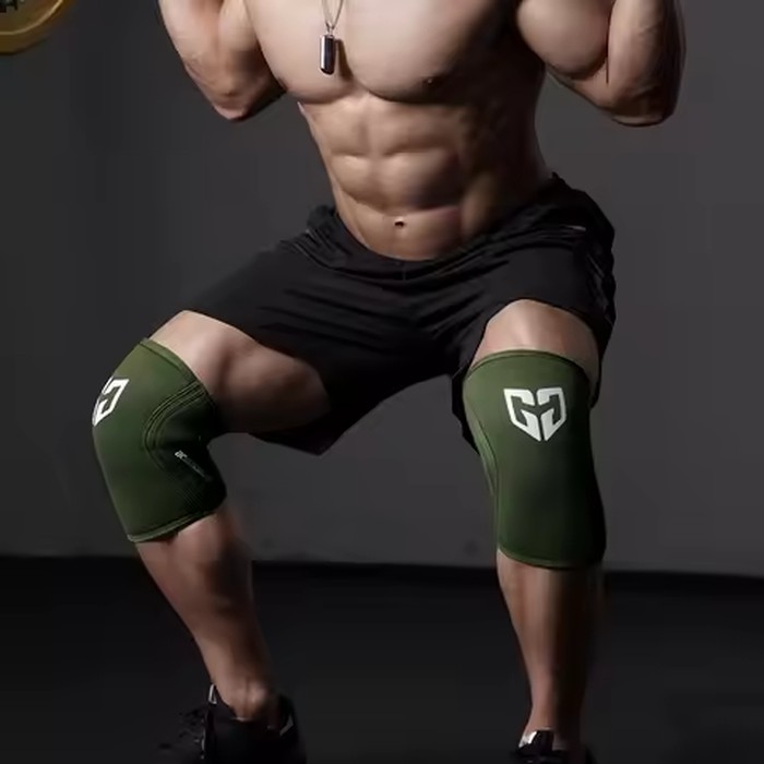 Knee Sleeves Compression Knee Neoprene Protector Support Knee Pad for Gym Basketball Cross Strength Training Squats Women Men