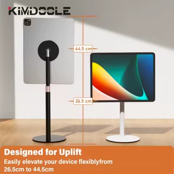 Kimdoole Portable Monitor Height Adjustable Retractable Desktop Magnetic Stand Compatible With IPad Up To 18 Inch Pc Accessories