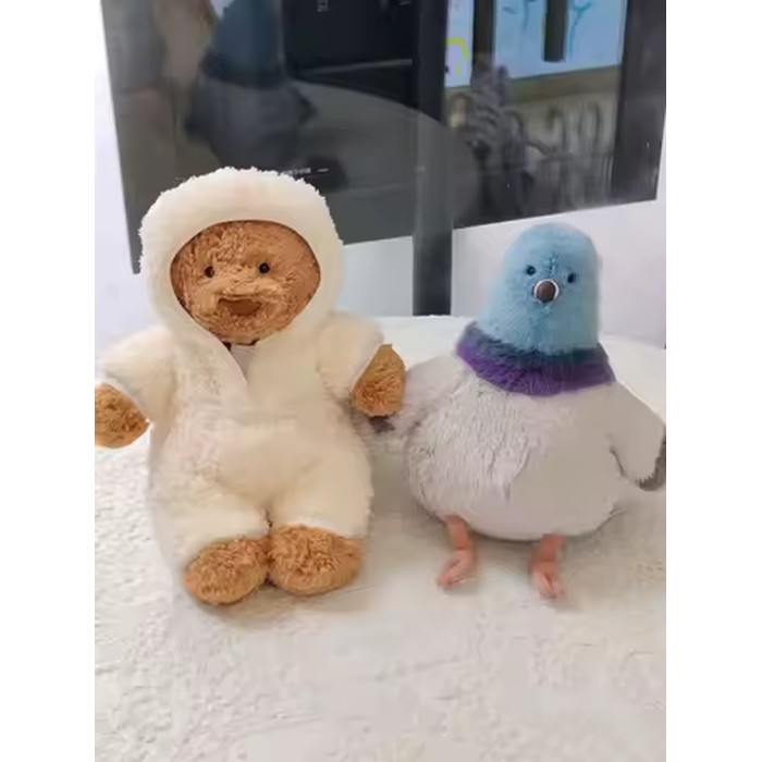 2026 Latest Limited Pre-sale First Series Plush Toys Barcelona Bear, Daffodil Set, Pigeon, Soothing Fragrance Bonnie Rabbit